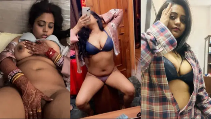 Nepali Newly Married Cute Wife Boobs Rubbing Pussy Video