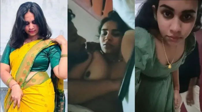 Cute Tamil Girl Romance Kissing Naked in Bed Video