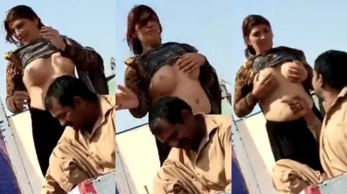 Pakistani Bhabhi Showing Boobs In Outdoor Video